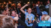 Gallery: Players celebrate WSL title win with fans at the pub!