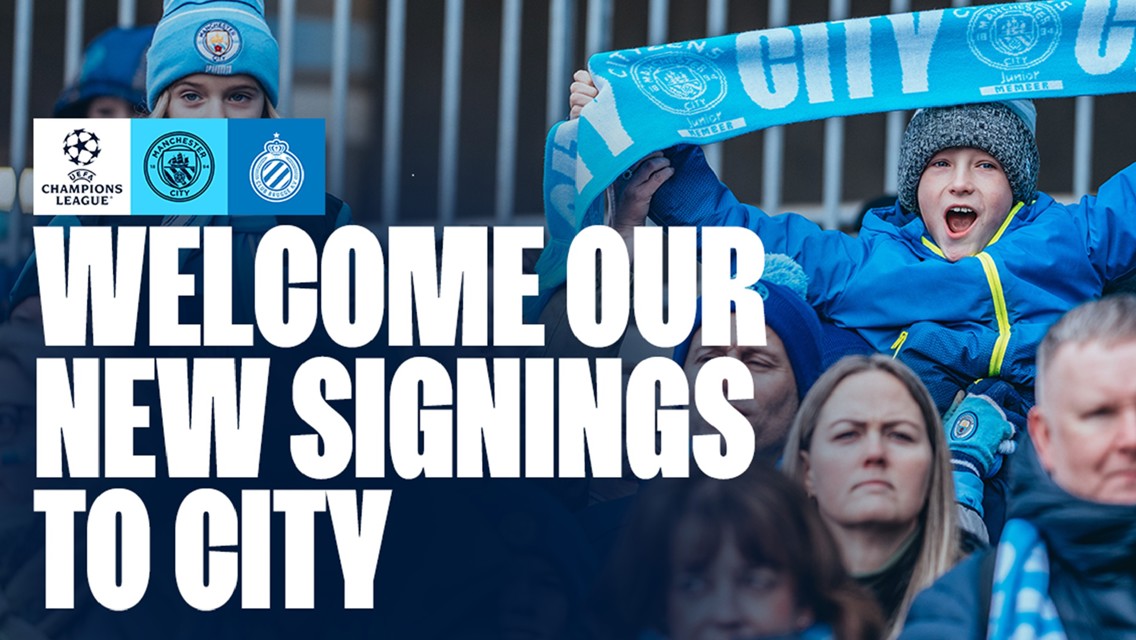  Welcome event for our new signings to take place before Club Brugge 