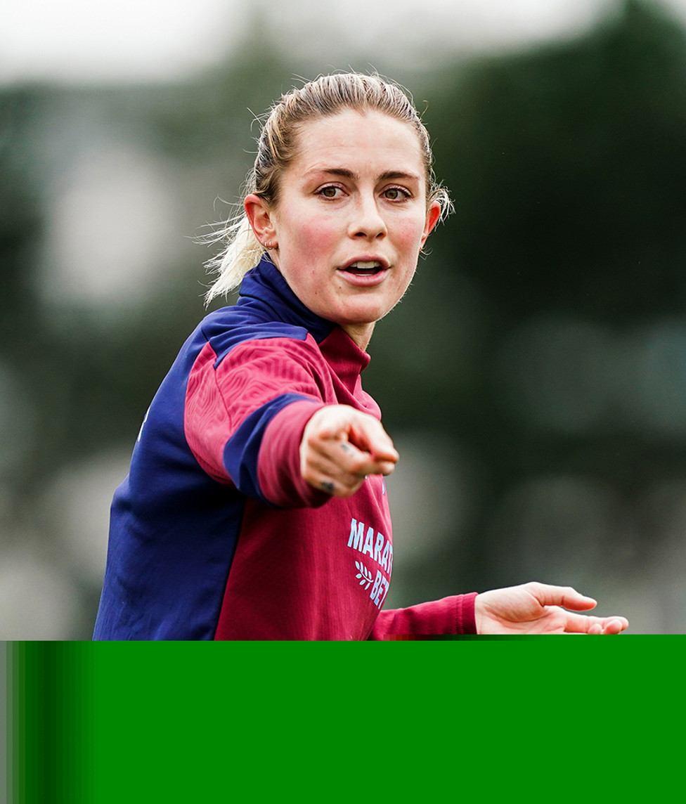 Abby Dahlkemper points the way...