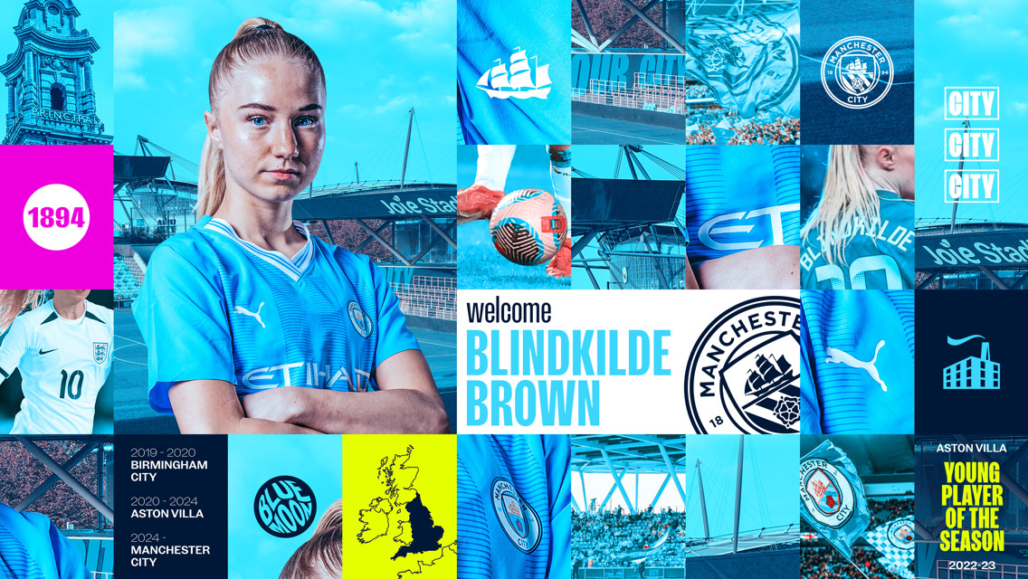 Blindkilde Brown makes City switch