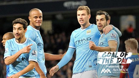 Goal of the Day: Dzeko v Palace