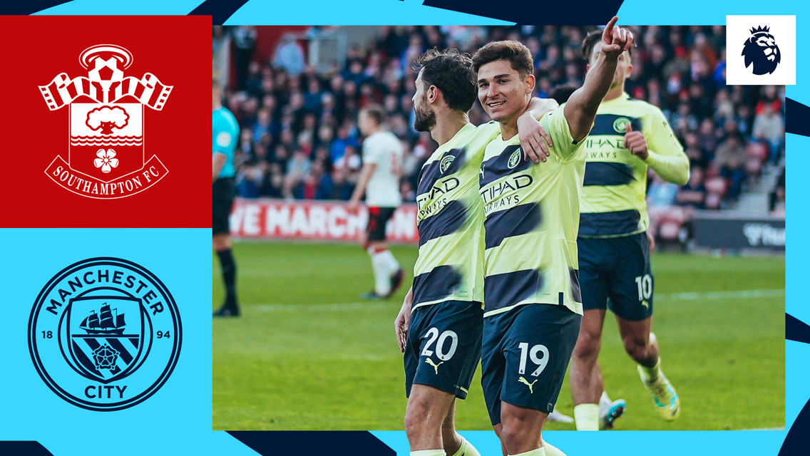Full-match replay: Southampton v City