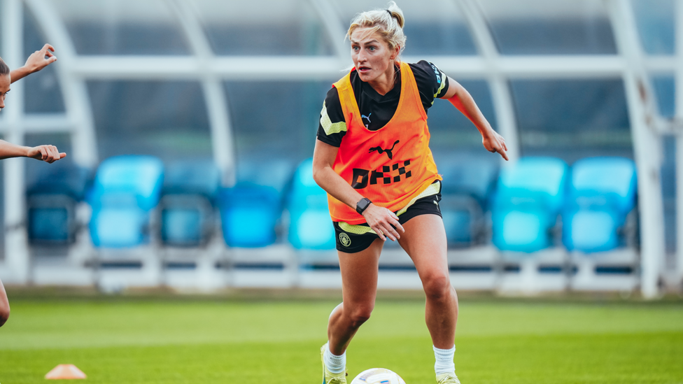 FOCUS TIME: Laura Coombs is a study in concentration