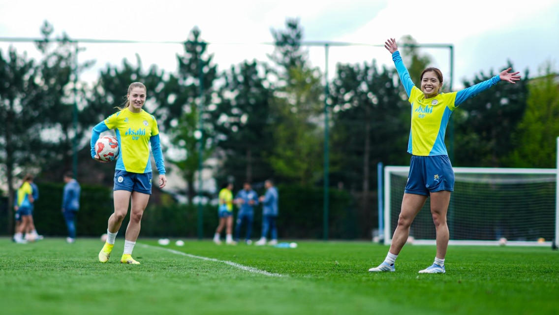 Watch: City Women’s Wednesday workout 