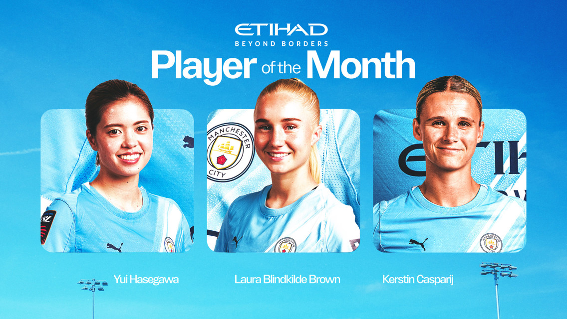 Etihad Women’s Player of the Month: September shortlist confirmed
