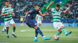 MAGIC MAHREZ: Riyad gets the ball into the box.