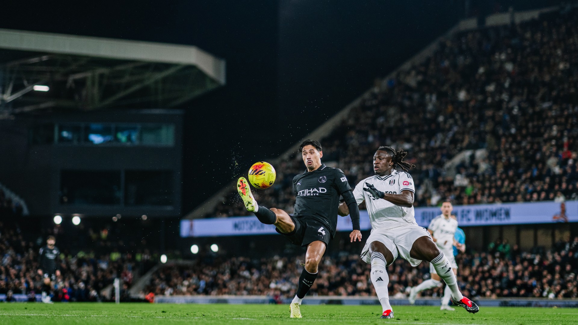 CENTRE OF ATTENTION: Tijjani Reijnders at the heart of the action.