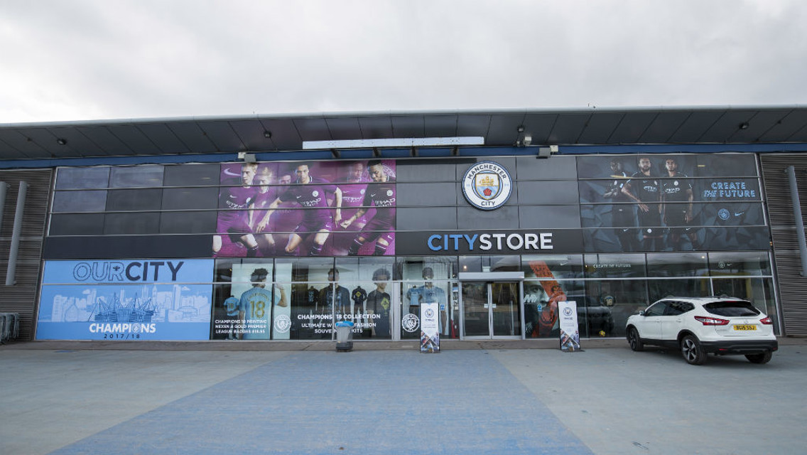 CLOSURE: The City store at the Etihad Stadium will shut for four weeks
