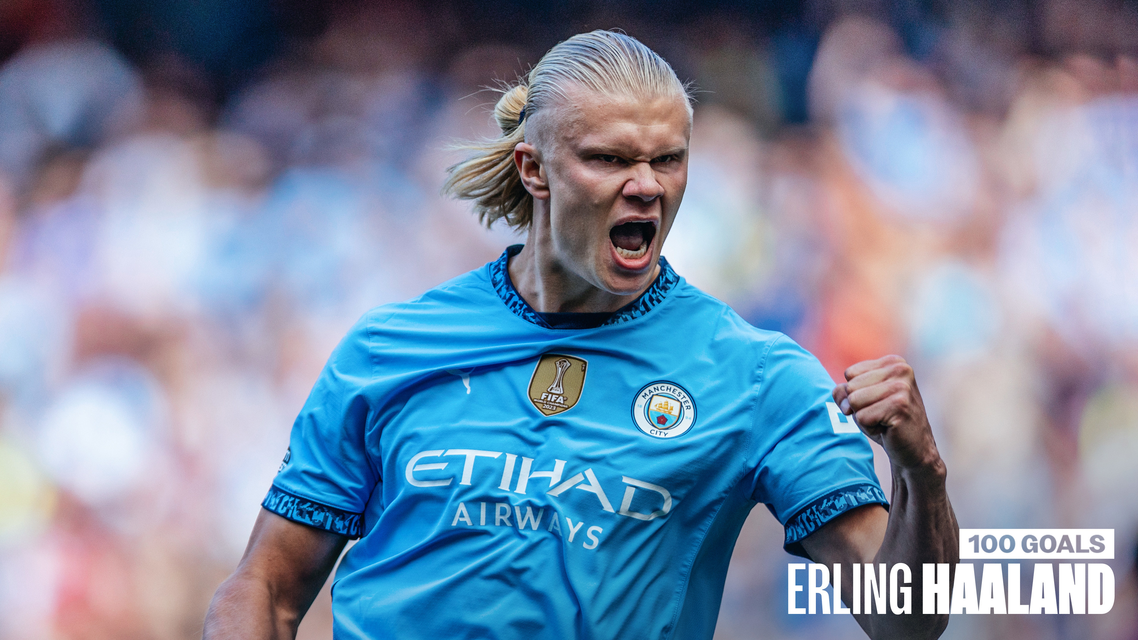 "I just love the feeling" Haaland reaches 100 goals for City!
