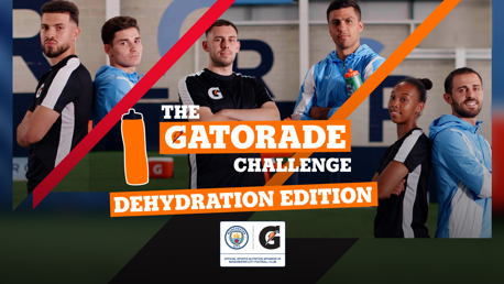 The Gatorade dehydration challenge!