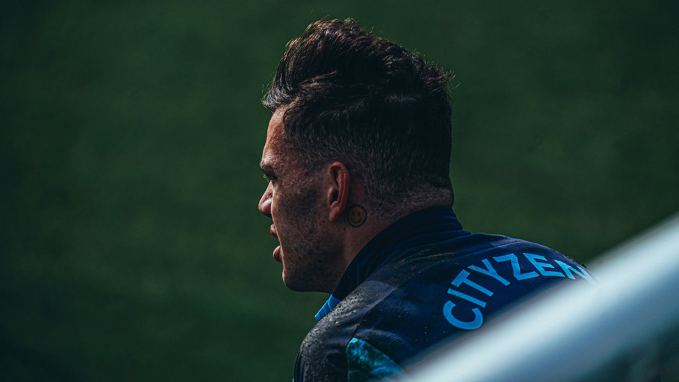 SAFE HANDS: Ederson going through the motions