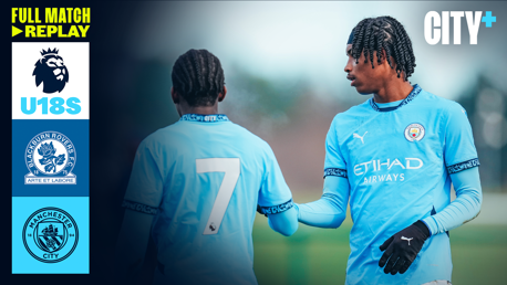 Full-match replay: Blackburn v City - U18 Premier League North