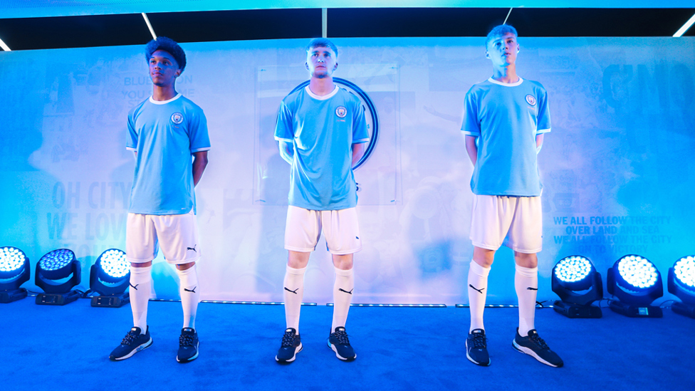 125 YEARS : Our anniversary kit was unveiled at a special fan event held at the City Football Academy