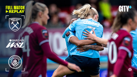 Full-match replay: West Ham vs City