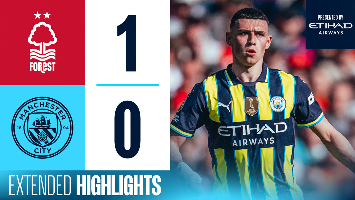 Nottingham Forest 1-0 City: Extended highlights 