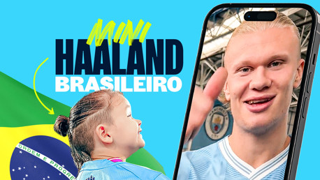 Haaland manda mensagem especial para menino brasileiro que sofreu bullying