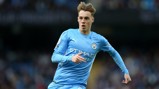 CENTRE OF ATENTION: Cole Palmer in action for City during Sunday's win over Everton