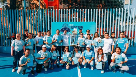 Pablo Zabaleta con Cityzens Giving en Ciudad de México