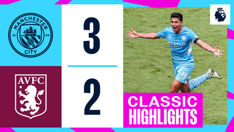 City 3-2 Aston Villa: resumen clásico