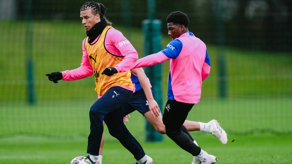 ACE AKE : Nathan Ake holds off the challenge of starlet forward Ryan McAidoo