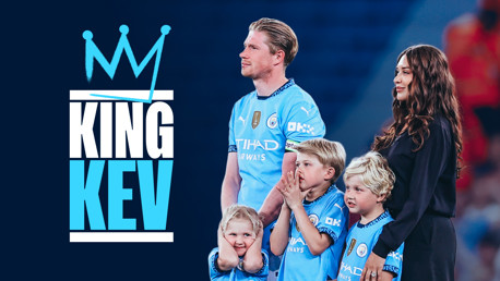Watch: City heroes past and present hail King Kev 
