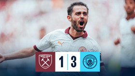 West Ham 1-3 City: resumen breve