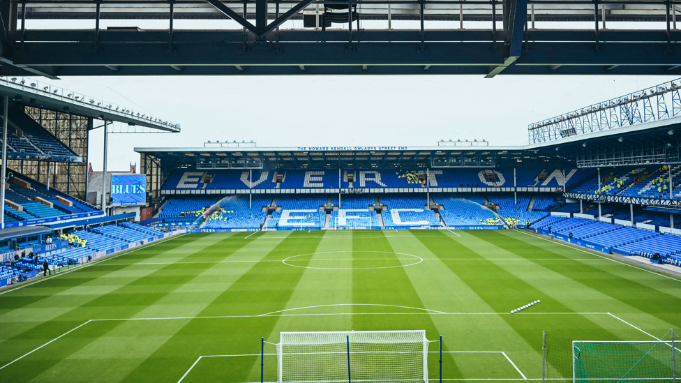 FAREWELL GOODISON : One last dance for City at Goodison Park.