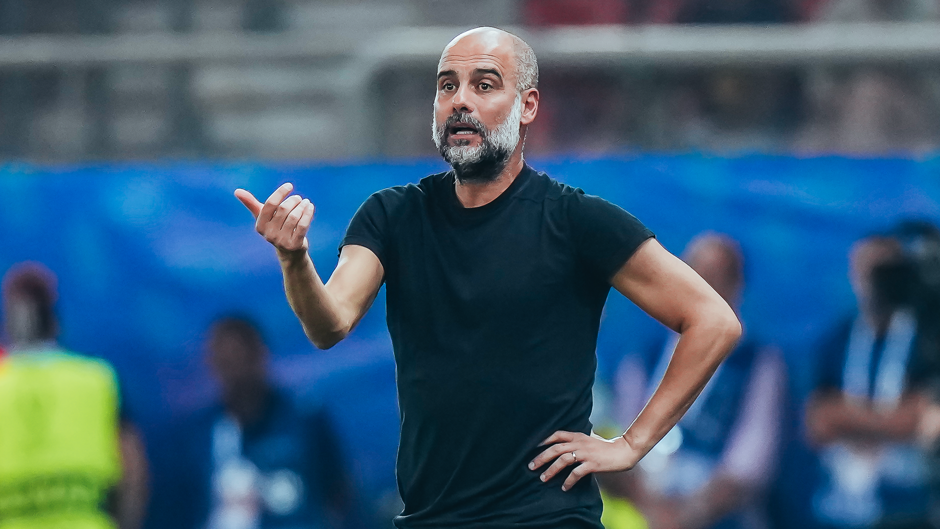 PEP TALK: The boss urges City on