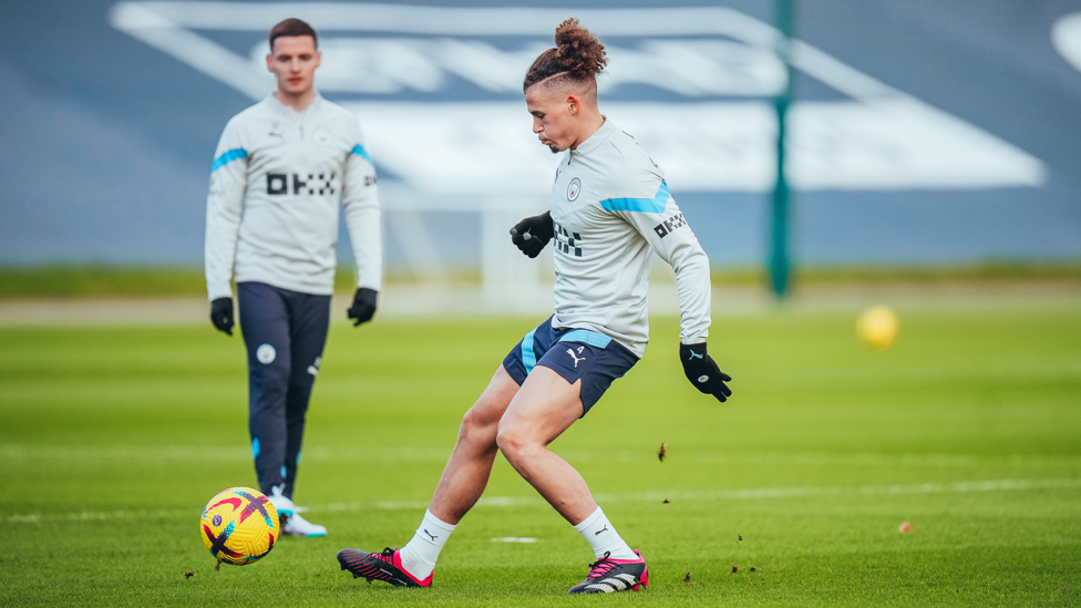 POWER PLAY: Kalvin Phillips turns up the heat.