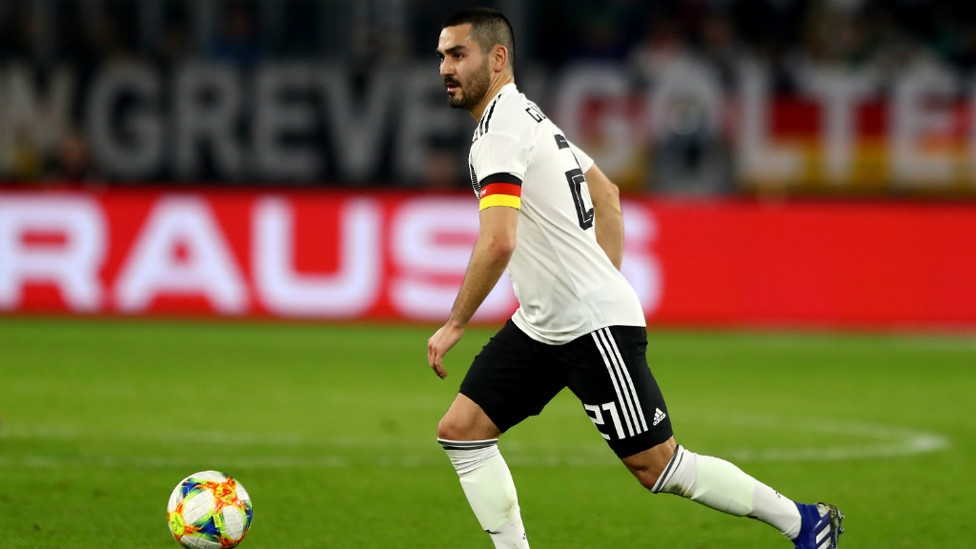 MIDFIELD ENGINE : Ilkay Gundogan strides forward