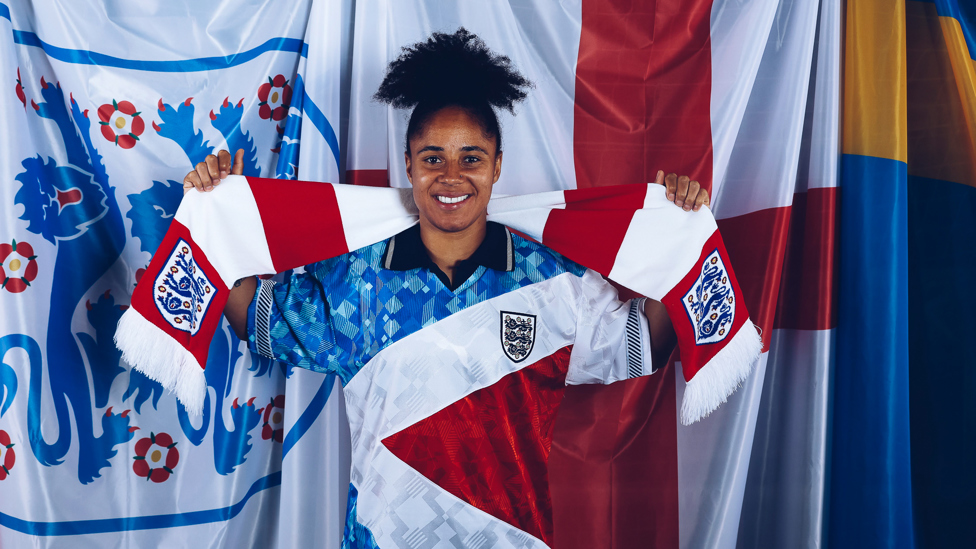 HEART OF A LIONESS: Demi will also bring her vast experience and crucial composure to the England squad