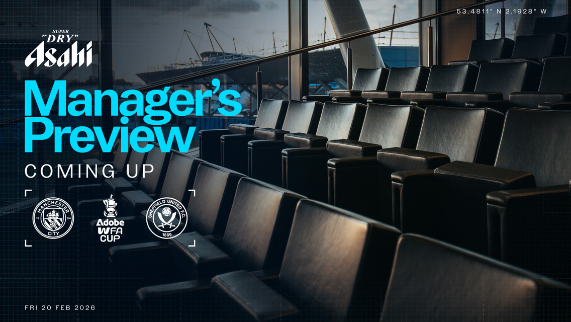 Coming soon: Andrée Jeglertz’s City v Sheffield United press conference