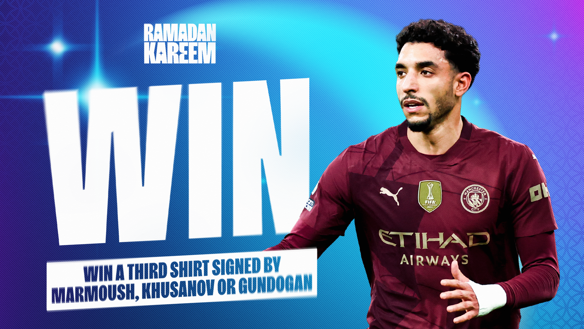 Gewinnen Sie ein von Marmoush, Gündogan oder Khusanov signiertes ...
