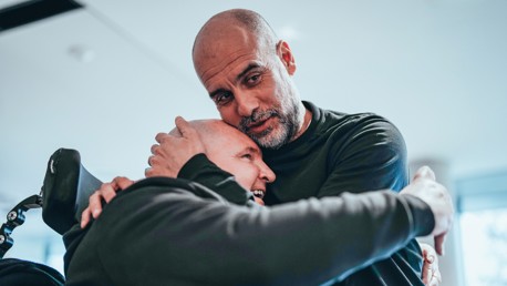Inspiring fan invited to meet Pep in unforgettable surprise 