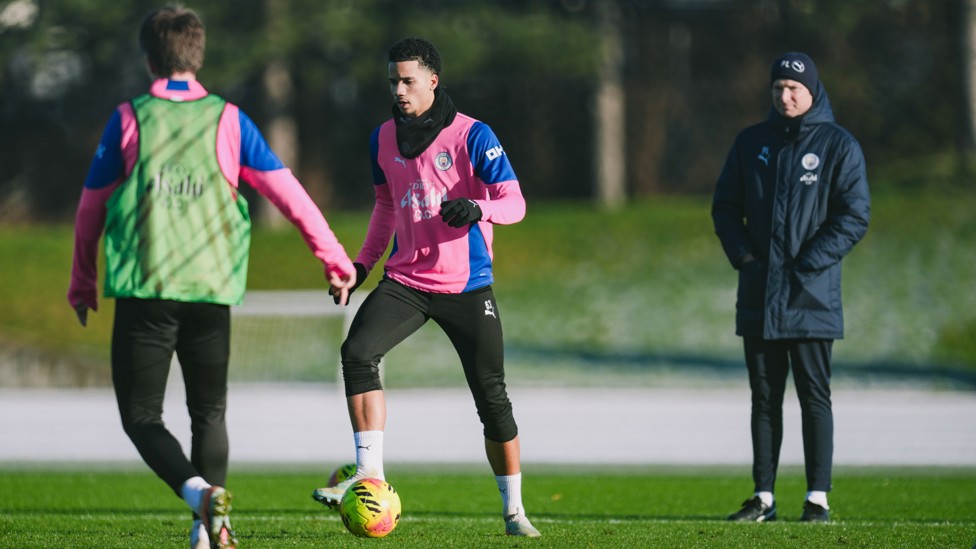 ON THE BALL : Divine Mukasa picks up play