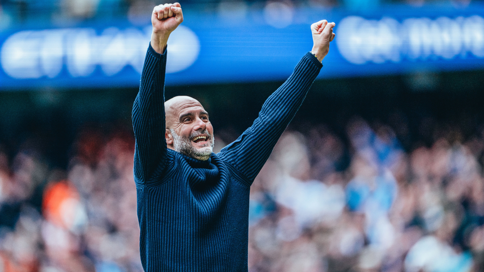 HAPPY PEP : What a win!