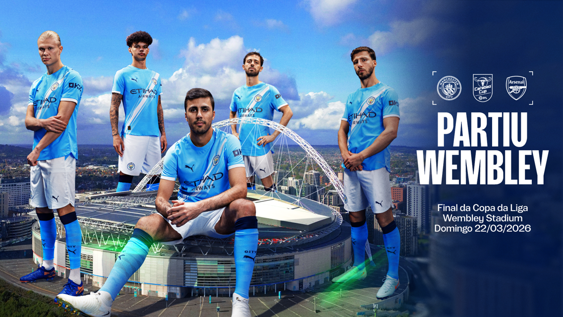 City x Arsenal na final da Copa da Liga