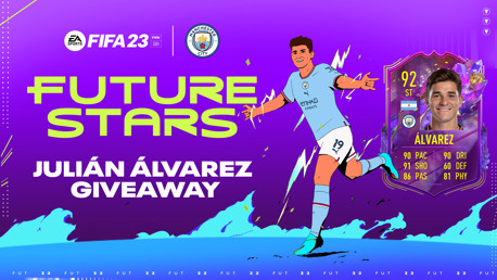 Julián Álvarez Future Stars Giveaway 🔥 