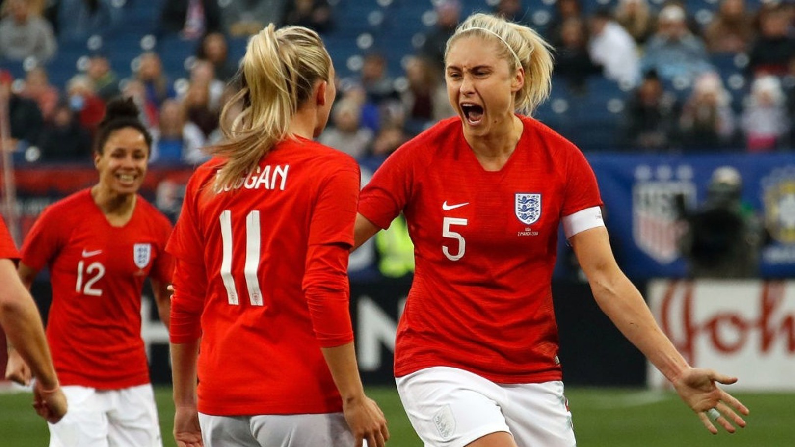 Houghton leads England to SheBelieves glory
