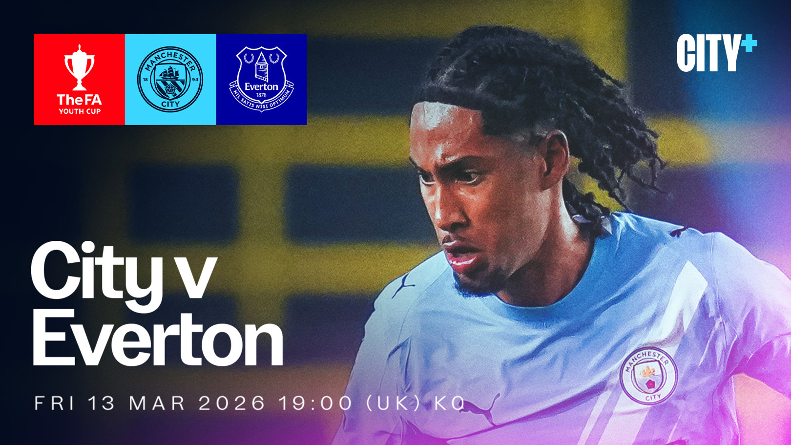 Watch City's FA Youth Cup clash with Everton via CITY+