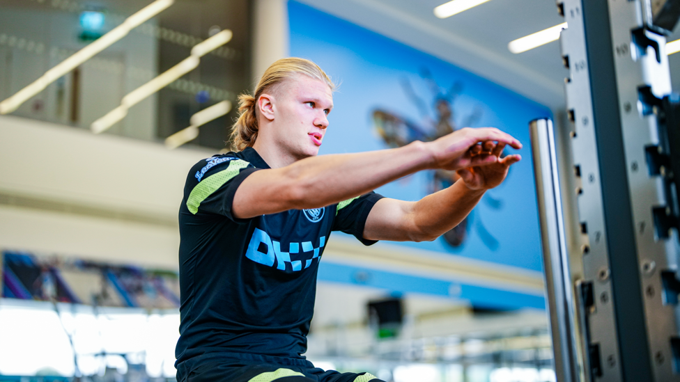 DERBY DEBUT : A first Manchester derby for Erling Haaland this weekend?