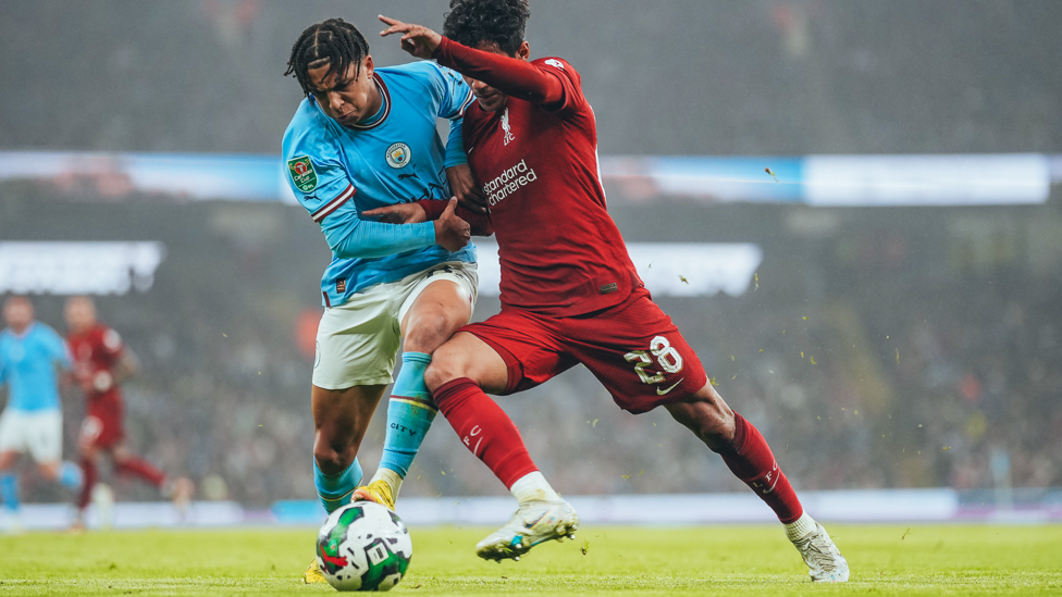 BACK AT IT : Lewis is up for the battle when the season resumes with a Carabao Cup clash against Liverpool.