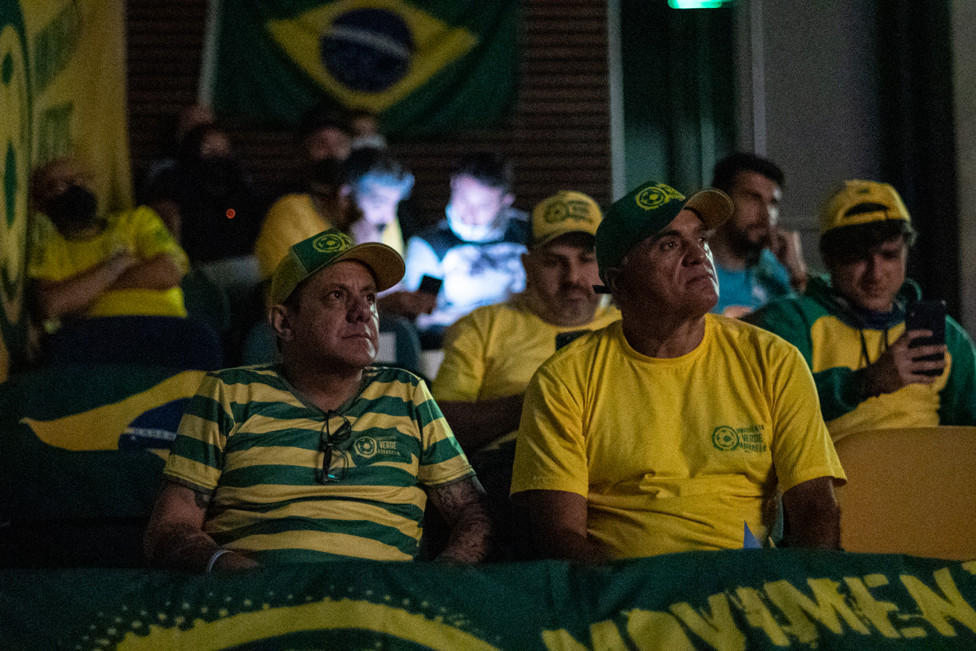 O Movimento Verde-e-Amarelo também esteve presente