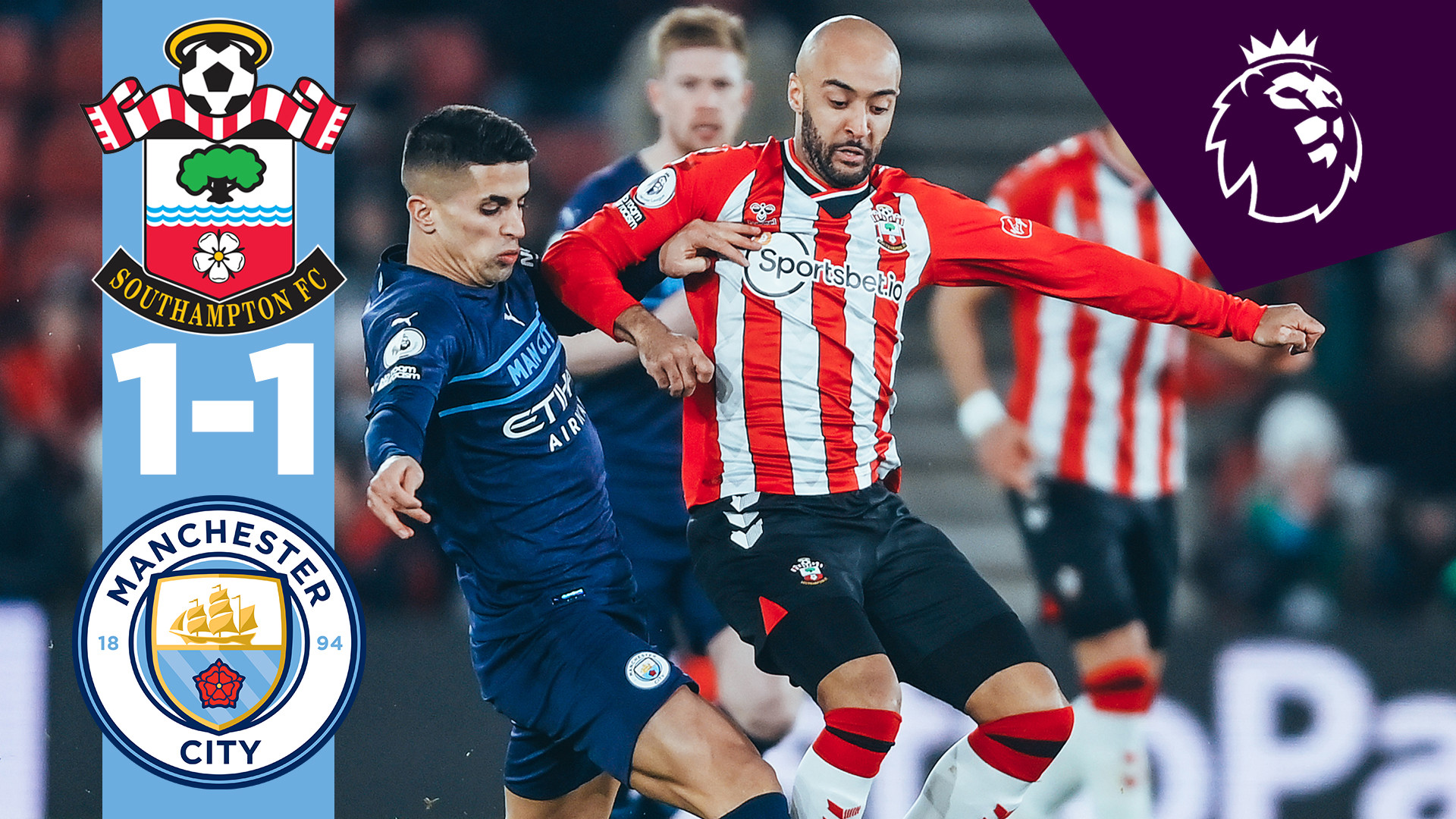  Southampton 1-1 City: Highlights