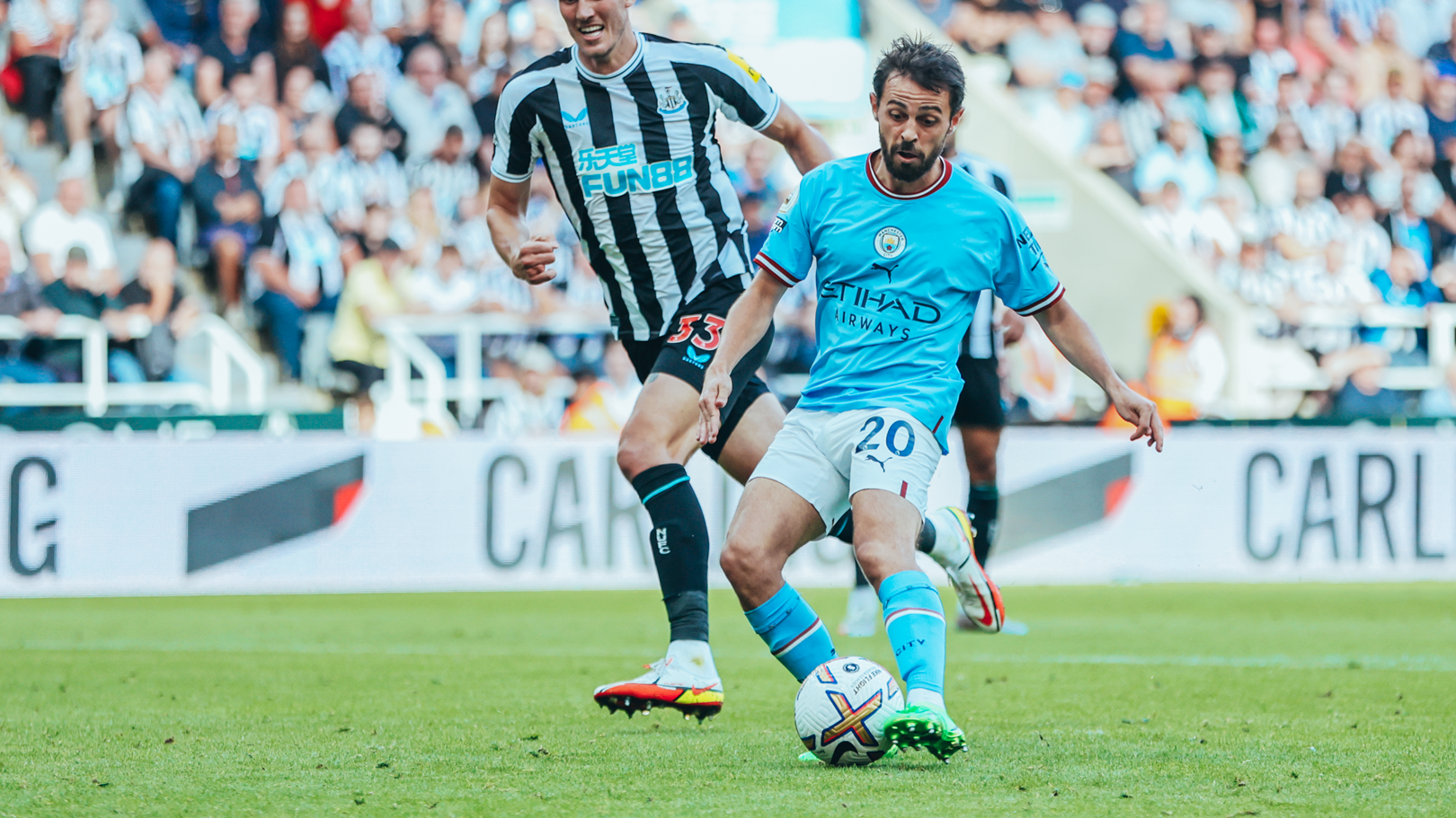 Bernardo satisfecho con el espíritu de lucha tras el empate contra el Newcastle