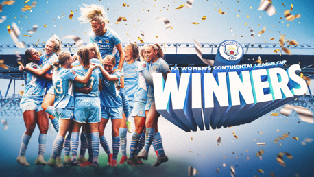 CITY WIN THE CONTI CUP