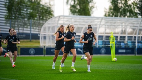 Training: City’s hard work begins 