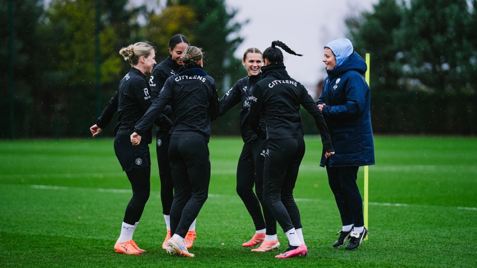 IN THE MOOD : Getting ready for Friday training