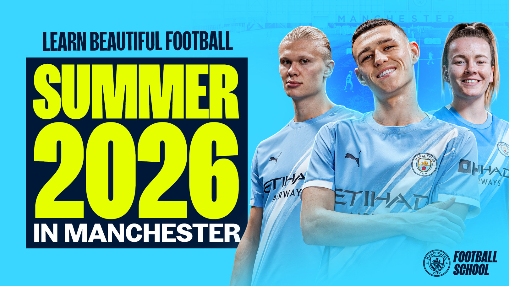 Train, Live and Learn Beautiful Football in Manchester: Summer Residential Football Programmes now live!