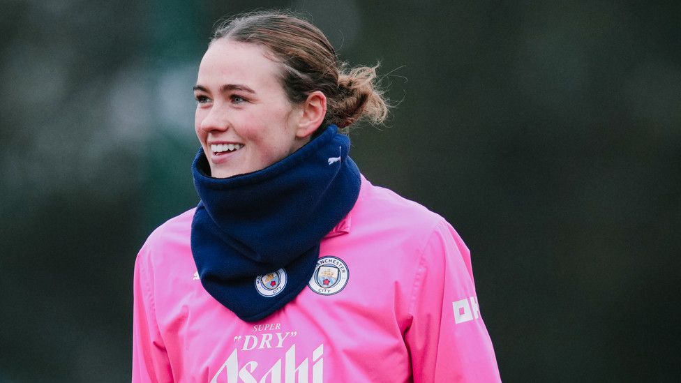 MIDFIELD MAESTRO  : Grace Clinton ready to put in the work.